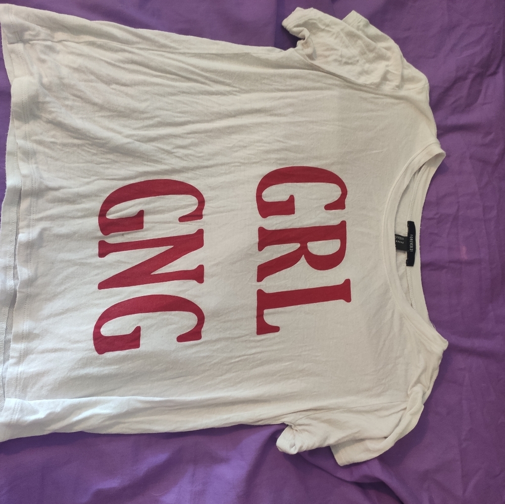 Feminist crop top